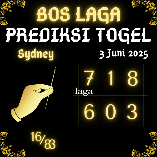 BOS LAGA - PREDIKSI ANGKA SYDNEY JITU HARI INI SELASA 3 JUNI 2025
