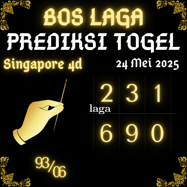 PREDIKSI ANGKA SINGAPORE 4D JITU HARI INI SABTU 24 MEI 2025
