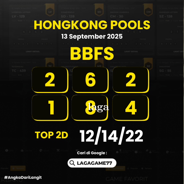 PREDIKSI HONGKONG POOLS 13 SEPTEMBER 2025