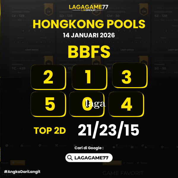 PREDIKSI HONGKONG POOLS 14 JANUARI 2026